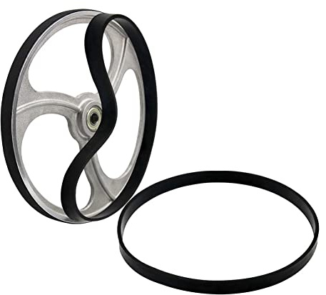 FACULX 2pcs A Nastro Pneumatico A Nastro Gomma Seghe Ruota di Scorrimento Anello di Gomma 8-14 Pollici Lavorazione Del Legno Seghe A Banda Pneumatici Ruota di Scorrimento Anello Parti