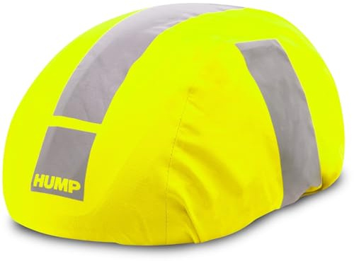 HUMP Reflective Waterproof Helmet Cover - Hi-Viz Yellow