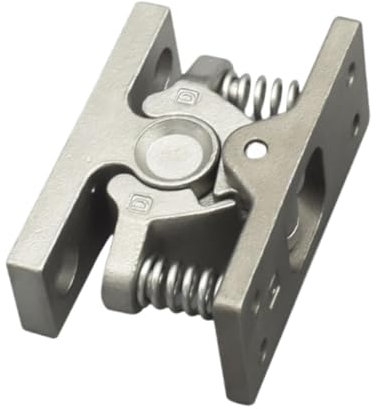 Fenteer Chiusura a Doppio Rullo, Chiusura a Scatto per Mobile, a Molla per Porta, per casa e Barche