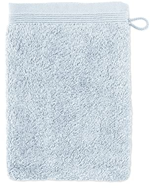 möve Superwuschel Waschhandschuh 20 x 15 cm aus 100% Baumwolle, silver
