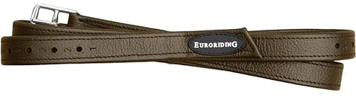 Euroriding Steigbügelriemen by Kentaur, Länge:130, Farbe:braun