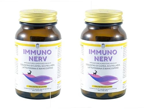 Immuno Nerv - OFFERTA 2 x1 - Integratore per il benessere per il sistema nervoso, rilassante e antistress