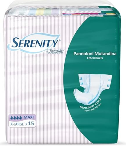 Serenity classic pannoloni mutandina maxi tg. XL confezione da 15