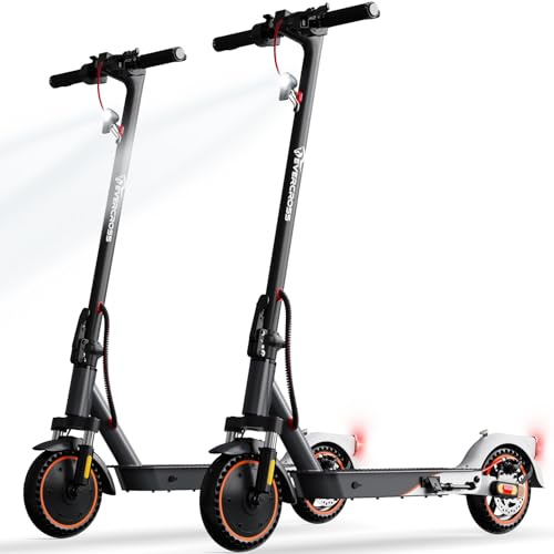EVERCROSS EV85F E-Scooter mit Straßenzulassung, Faltbarer Elektroroller für Erwachsene mit APP - 400W Motor, 7,8AH Batterie, 15KG Gewicht, Max Belastung 120 kg, Duales Brems, Zwei Stoßdämpfer (ABE)