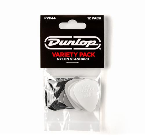 Nylon Standard Plektren Sortimentspackung – 12 Stück