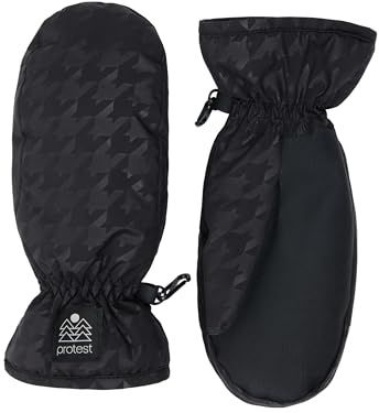 Protest Guanti da sci e snowboard per ragazze PRTNUO JR True Black 7