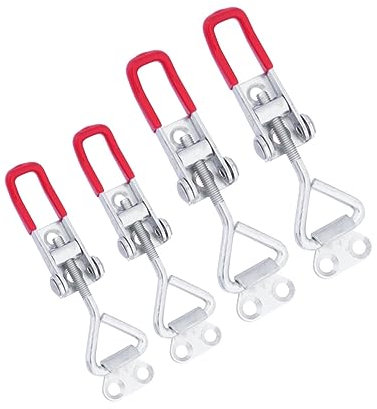 Uonlytech 4 Pièces 4001 4002 Pince à Loquet à Bascule Basculer Le Loquet Sauterelle Verticale Pince à Bascule