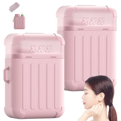 Kit de nettoyage pour boucles d'oreilles 2 pièces solution nettoyante douce pour piercings et fil dentaire pour le nettoyage des trous d'oreilles outil de pour l'élimination des odeurs