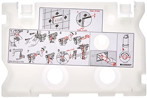Geberit 241.283.00.1 Placca di Protezione per Cassetta Unica, Grigio