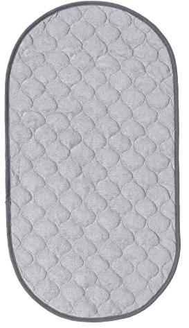 URFEDA Bärbart skötunderlägg, babyskötunderlägg för resor, vikbar babyskötmatta, bambufiber, vattentätt skötunderlag för småbarn, bebisar linda när du reser skötbord