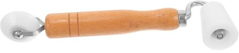 Angoily Seam Roller Tool Wallpaper Application Roller Wooden Handle for Wallpapering