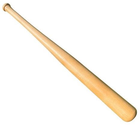 Perfeclan Mazza da Baseball in Legno da 84 cm Portatile Comoda da Gioco per Adulti, Regali di apprendimento, Pratica Sport all'aperto, Mazza da Baseball, Mazza