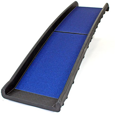 Actiaspet Folding Dog Ramp Anti Slip Lightweight Portable, Suitable for Small, Medium & Large Dogs up to 90kg Max Capacity Car Access 156cm x 40cm x 10cm