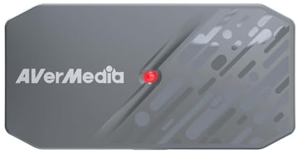 AVerMedia Scheda di acquisizione HDMI 4K60 per DSLR, videocamere, GoPro, bassa latenza per streaming live e videoconferenze con OBS, Zoom, Twitch, compatibile con Windows, Mac, iPad e PC - CamStream
