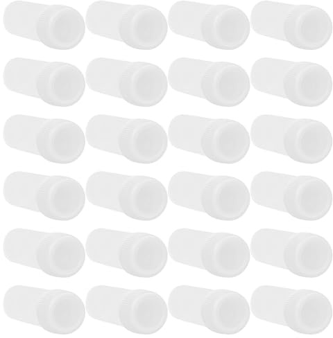 IMIKEYA 50pezzi Bottiglie Di Plastica Da Bottiglie Per Campioni Ricaricabili Con Coperchi Contenitori Trasparenti Per Campioni Fiale Di Plastica Per Reagenti