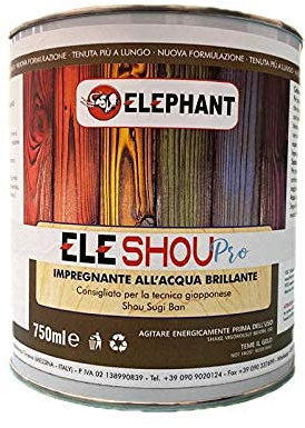 Impregnante ad acqua dai colori Brillanti Shou Sugi Ban EleShou Pro (Verde)