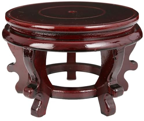 Base del Vaso di Fiori Supporto per fioriera per Piante espositore in Vaso scaffali espositivi Vaso per Piante Panca per Piante Supporto per Piante Rotondo pianta Acquario