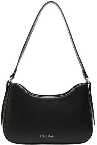 Myhozee Damen Handtasche Klein Schultertasche Schwarz Umhängetasche PU Leder Tasche Damen y2k Bag Shoulder Bag Handbag Clutch Geldbörse Crossbody Bag für Frauen Dating Reisen Party Einkaufe