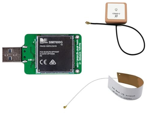 Yindhgdr SIMCOM SIM7600G H USB Dongle con Antenna HSPA+ gsm GPRS Edge UMTS LTE 4G Cat4 Module per SIM7600 SIM7500 SIM7600X-H