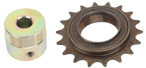 Piñón de bicicleta de una sola velocidad, 18 dientes, roscado, con conector de 13 mm. Accesorio de repuesto para ciclismo.