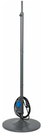 Eurom Patio Heizkörper Standfuß Rund Grau