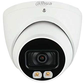 Dahua - Telecamera AI IP ONVIF PoE 2MP 2.8mm Full-Color Starlight Dome Dahua - IPC-HDW5241TM-AS-LED