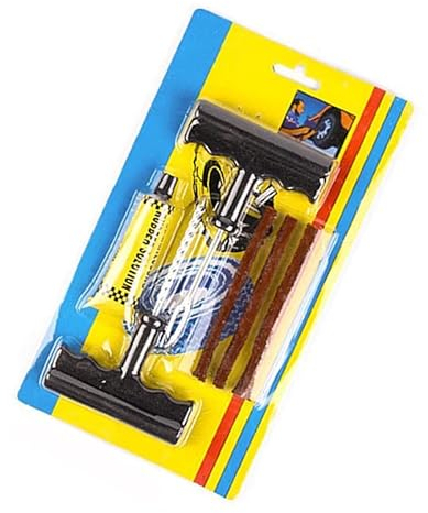 6-TLG. Reifen-Reparatur-Set Flicken Satz Auto Reifen Pannenset Roller Motorrad