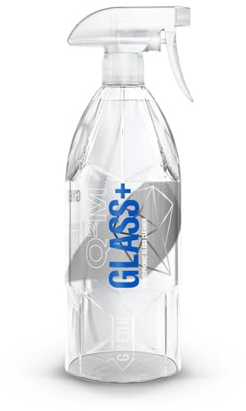 GYEON Q²M Glass+ - Detergente per vetri auto idrofobo - Visione migliorata in tutte le condizioni - Autopulente e idrorepellente - Superficie liscia e antistatica - Prodotti per la manutenzione