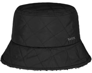 Barts Cappello da Pioggia Erola Quilt Bucket Donna - Pescatore con Fodera Autunno/Inverno Inverno - Taglia Unica Nero