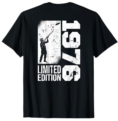 Tontauben Jahrgang 1976 geboren Geburtstag Tontaubenschießen T-Shirt
