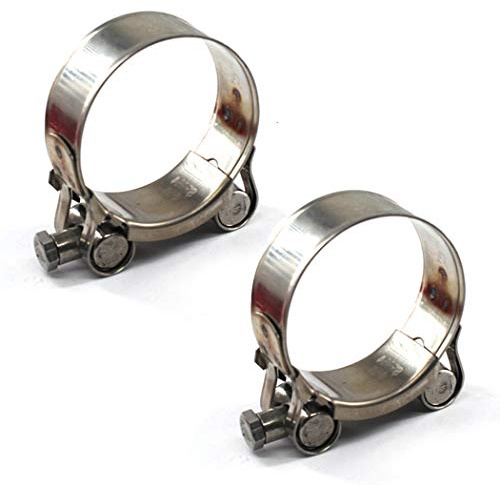 98-103mm Colliers de serrage à boulon en T Acier inoxydable 304 Collier de serrage (2 pièces)