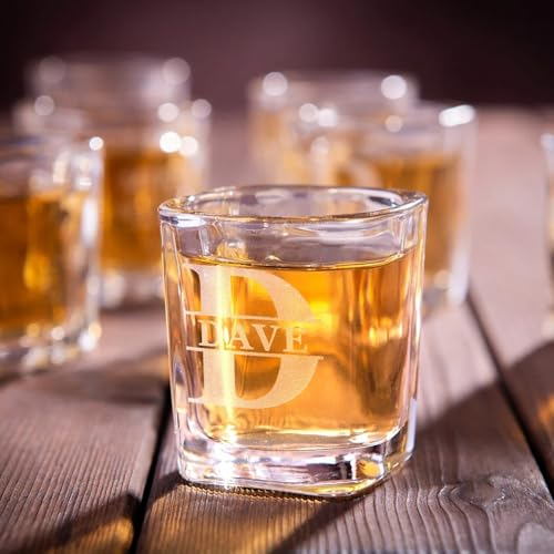 HDLOVE Bicchiere Da Whisky Personalizzato Con Incisione Di Qualsiasi Nome, Bicchiere Da Vino Per Matrimonio, Decorazione Per Feste, Casa, Bar, Compleanno, Inaugurazione