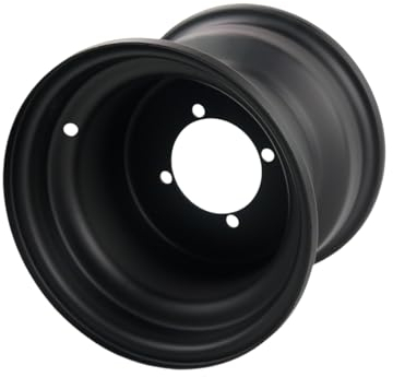 Felge hinten 9x8-110 Schwarz Matt für Quad ATV