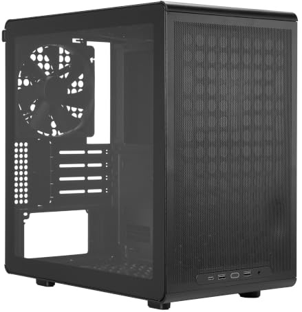 Cooler Master Q300L V3 Micro-ATX PC Case, High Airflow, Tempered Glass