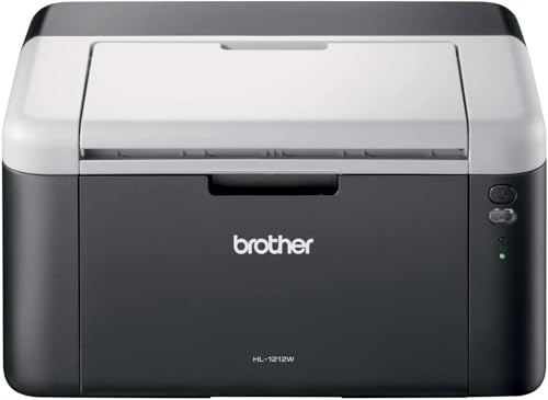 Brother HL-1212W A4 Mono Laser Printer, XL Bundle, Wireless and PC Connected, Print, Includes 3 Years Worth of Printing