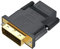 DVI to HDMI Adapter, DVI-D Male to HDMI Female Adapter 1080P, Bidirectional Conversion for PC, Laptop, Monitor, TV, Projector, Game Console and More