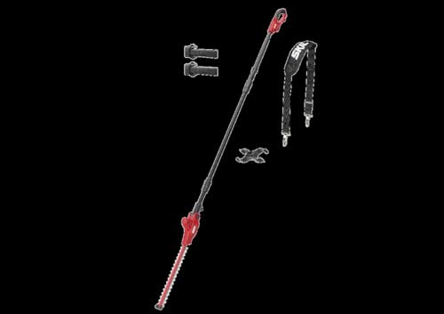 SKIL 0640CA sladdlös teleskophäcksax (20 V, 45 cm svärd, 18 mm skärtjocklek, svängbart huvud, upp till 3 m räckvidd, knivspetsskydd, enkel förvaring, höghäcksax) GV1E0640CA