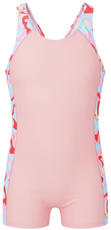 Happy Cherry Bañador Niña Playa Traje de Baño Neopreno para Niñas Protección Solar UV y Resistente al Cloro Bañadores Infantiles Piscina 10-11 Años