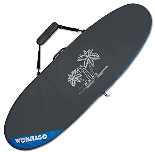 WONITAGO Surfboard Bag Zippered Day Bag with Shoulder Strap and Handle