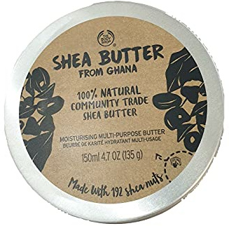The Body Shop Shea Butter 100% Natural, for dry Skin, Green Scent, Vegan