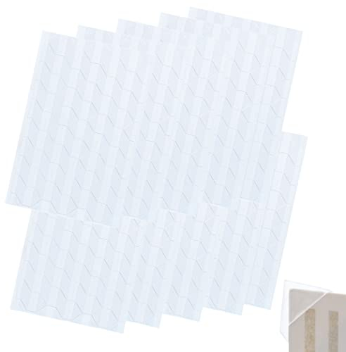 1020 Stück Foto-Stick-Ecken Fotoecken Selbstklebend Selbstklebende Foto-Aufkleber-Ecken für DIY Scrapbook, Journal und Bilderalbum, Durchsichtige Abdeckung