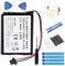Fuworance GPS Battery Compatible with Tomtom Go 50, Start 50, Go 500 (2013), One 140, 140S, Live 825 Europe FMB0932008731, AHA11110005 + Repair Tool 950 mAh Lithium-Ion Batteries