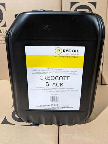 Creocote Black 20l - Fence and Shed Stain Oil Treatment