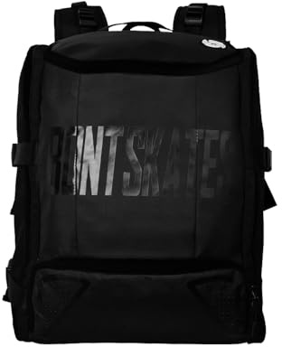 Bont Skates - Multi Sport Skate Backpack Travel Bag Small Size - Inline Ice Roller Speed Skating (Black)