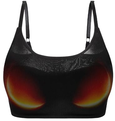 Masque Massant Poitrine | Soutien-Gorge de Massage Électrique Allaitement,Brassière Chauffante Réutilisable 3 Programmes Portable pour Allaitement, Grossesse et Postpartum