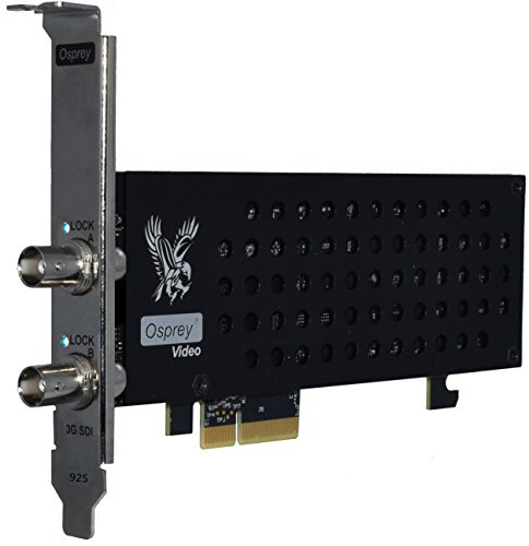Osprey Video 925, 2 Channel 3G SDI Video Capture Card with Programmable Loopout
