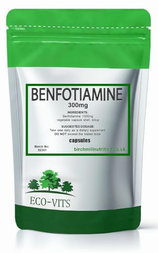 ECO-VITS BENFOTIAMINA (300 mg) 60 CAPS. Embalaje reciclable. Bolsa sellada
