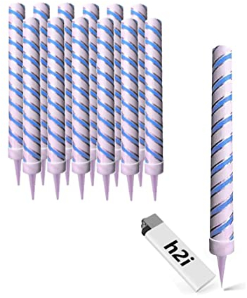 6-100 pieces ice stars dream stars spray candles ice fountains in silver red or silver blue - Kat F1 (2) 12 x silver blue)