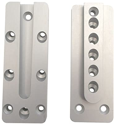 PITZL 88111.0000 Holzverbinder HVP 40x110x 12 Aluminium eloxiert, Silber, 40x110