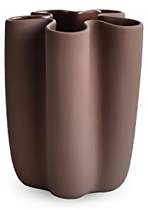 Cooee Design Tulipavas 20 cm hasselnöt, keramik, tulpanvas, hasselnötsfärg, B: 12, L: 12, H: 20 cm, HI-059-01-HN